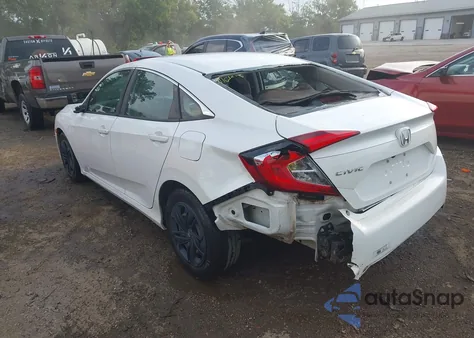 2019 Honda Civic Lx from USA, damaged, VIN 2HGFC2F66KH600708